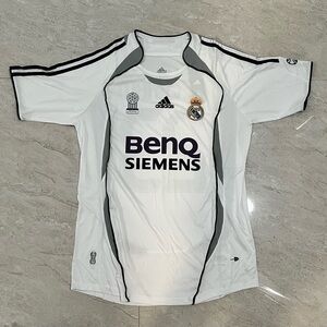 Real Madrid 06/07 Home jersey - Beckham #23 US SIZE LARGE